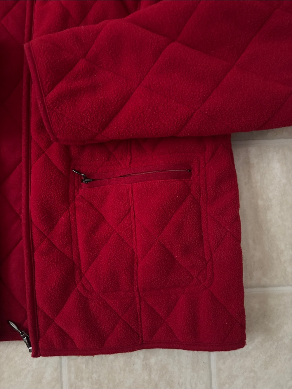 Charter Club Red Jacket - Picture 2 of 2